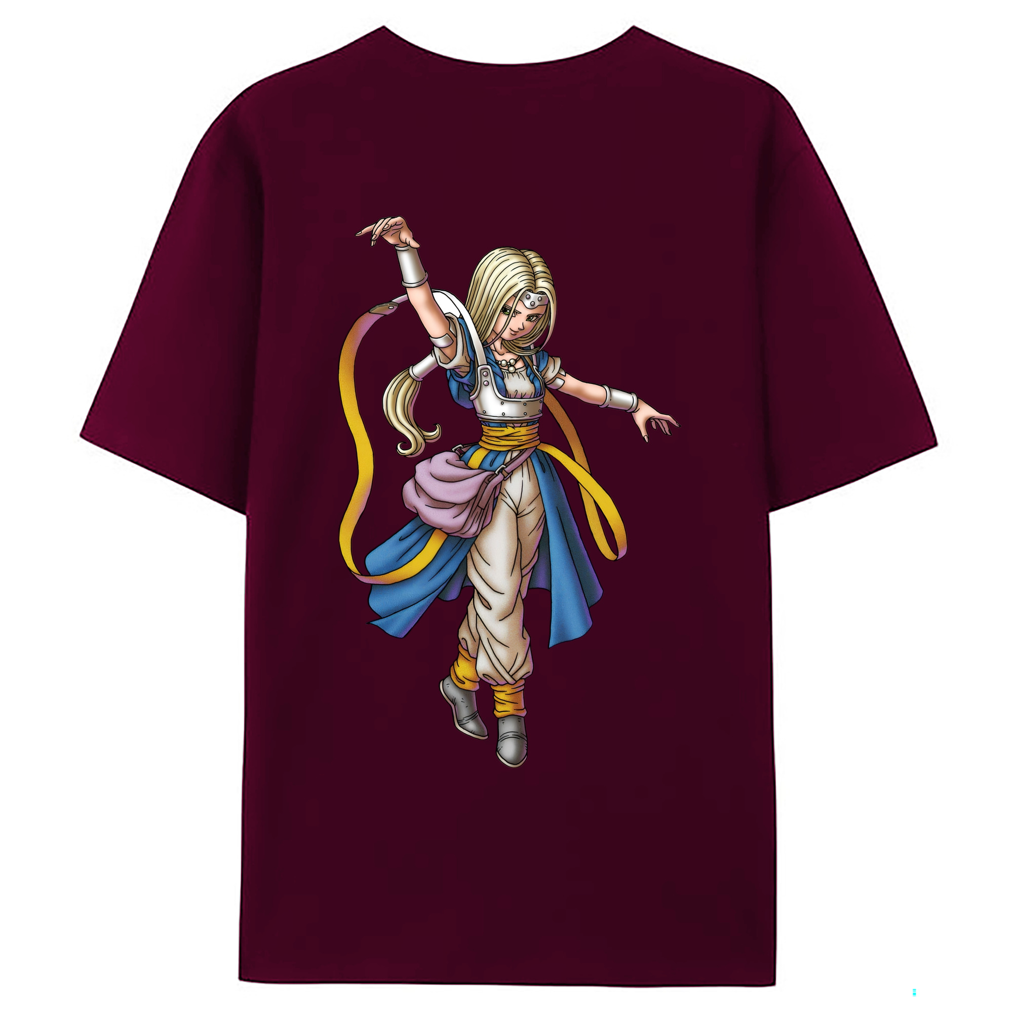（画像用） ドラゴンクエスト Doragon Kuesuto Dragon Quest レディース半袖Tシャツ(バックプリント)